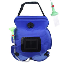 Load image into Gallery viewer, Shower Outdoor Solar Bath Bag Camping Bath Water Storage Bag Portable 20L Bath Water Bag