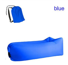 Load image into Gallery viewer, Outdoor Air Sofa Fast Inflatable Laybag Hangout Lounger Beach Air Bed Folding Sleeping Bag Lazy Sofa Lazy Air Sofa