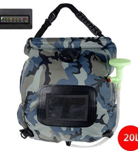 Load image into Gallery viewer, Shower Outdoor Solar Bath Bag Camping Bath Water Storage Bag Portable 20L Bath Water Bag