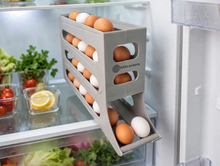 Cargar imagen en el visor de la galería, Organizador de huevos de 4 niveles: dispensador de rodamiento automático