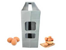 Load image into Gallery viewer, Automatic Egg Rolling Dispenser Rack for Storing Organizing Distributing and Rolling Eggs in Refrigerator Stackable, Kitchens, Cabinets, Dining, K&KLACOSTA 4 Tier Egg Tray