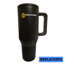 Load image into Gallery viewer, Tumbler Cup Stainless Steel Vacuum Water Bottle 40oz, Leakproof Reusable with Lid and Straw for Water Tea Juice or Coffee Perfect for Car or Travel