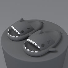 Load image into Gallery viewer, Adult's Slippers Indoor Outdoor Funny Shark Cartoon Slippers