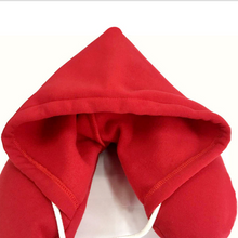 Cargar imagen en el visor de la galería, Travel Hooded U-Shaped Pillow Cushion Car Office Airplane Head Rest Neck Support U-Shaped