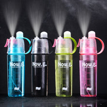 Load image into Gallery viewer, Bottles With Time To Drink Portable Outdoor Sports Mist Spray Cup Natural water