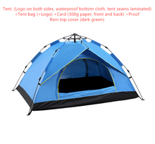 Load image into Gallery viewer, Automatic Tent Spring Type Quick Opening Rainproof Sunscreen Camping Tent