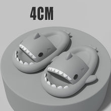 Load image into Gallery viewer, Adult's Slippers Indoor Outdoor Funny Shark Cartoon Slippers
