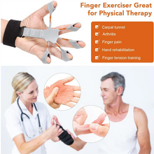Load image into Gallery viewer, Silicone Grip Device Finger Exercise Stretcher Finger Gripper Strength Trainer Strengthen Rehabilitation Training