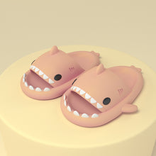 Load image into Gallery viewer, Adult's Slippers Indoor Outdoor Funny Shark Cartoon Slippers