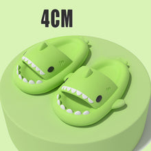 Load image into Gallery viewer, Adult's Slippers Indoor Outdoor Funny Shark Cartoon Slippers