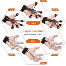 Load image into Gallery viewer, Silicone Grip Device Finger Exercise Stretcher Finger Gripper Strength Trainer Strengthen Rehabilitation Training