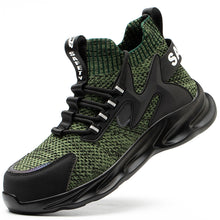 Cargar imagen en el visor de la galería, Shoes Summer Breathable Steel Toe Cap, Anti-smash, Anti-stab, Lightweight And Comfortable Protective Shoes