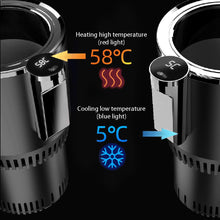 Load image into Gallery viewer, Intelligent Car Cup Warmer Cooler 2 in 1 with Smart Digital Display