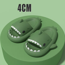 Load image into Gallery viewer, Adult's Slippers Indoor Outdoor Funny Shark Cartoon Slippers
