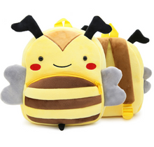 Load image into Gallery viewer, Children School Backpack Cartoon Rainbow Unicorn Design Soft Plush Material For Toddler Baby Girls Kindergarten Kids School Bags