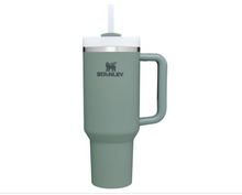 Load image into Gallery viewer, Stanley Quencher H2.0 FlowState Tumbler 40oz Soft Matte Stormy Dune Red shale