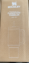 Load image into Gallery viewer, Stanley Quencher H2.0 FlowState Tumbler 40oz Soft Matte Stormy Dune Red shale