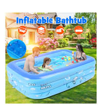 Load image into Gallery viewer, Swimming Pool Outdoor Children Paddling Bathtub Large Inflatable Anti-slip 1.2/1.3/1.5M