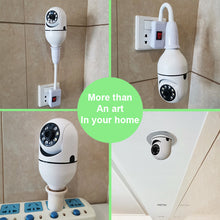 Load image into Gallery viewer, WiFi CAMERA 1080P Bulb 4X Zoom Camera E27 Home 5GWiFi Alarm Monitor