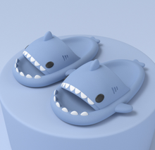 Load image into Gallery viewer, Adult's Slippers Indoor Outdoor Funny Shark Cartoon Slippers