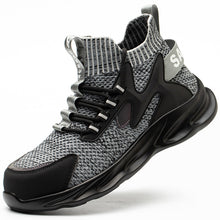 Cargar imagen en el visor de la galería, Shoes Summer Breathable Steel Toe Cap, Anti-smash, Anti-stab, Lightweight And Comfortable Protective Shoes