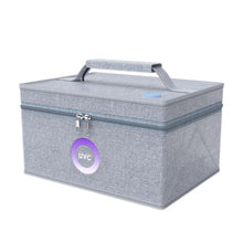 Load image into Gallery viewer, Foldable uv sterilizer bag with 1200mAh battery to clean household personal items