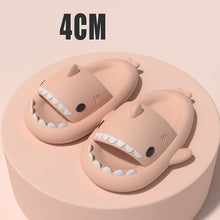 Load image into Gallery viewer, Adult's Slippers Indoor Outdoor Funny Shark Cartoon Slippers