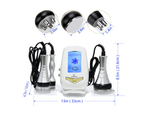 Load image into Gallery viewer, Massage Machine for Women Men Multifunctional Body Beauty Massager Facial Face Smooth Skin Neck, Waist,Thigh and Buttocks Line 3IN1 Cavitation Machine