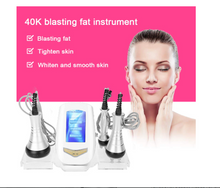 Load image into Gallery viewer, Massage Machine for Women Men Multifunctional Body Beauty Massager Facial Face Smooth Skin Neck, Waist,Thigh and Buttocks Line 3IN1 Cavitation Machine