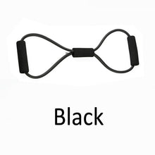 Load image into Gallery viewer, Elastic Band Fitness Equipment Workout Expander Type 8 Word Fitness Yoga Resistance Bands Rubber Bands Fitness Gym Exercise Train