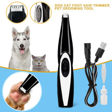 Load image into Gallery viewer, Dog Cat Nail Hair Trimmer Grinder Grooming Tool Electrical Shearing Cutter Machine USB Charge Pet Haircut Paw Shaver Clipper