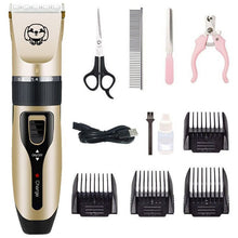 Load image into Gallery viewer, Dog Cat Nail Hair Trimmer Grinder Grooming Tool Electrical Shearing Cutter Machine USB Charge Pet Haircut Paw Shaver Clipper