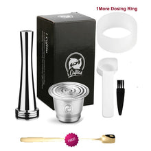Load image into Gallery viewer, Cafilas Refillable Coffee Capsules Reusable Pods Compatible With Nespresso Inissia capsula nespresso reutilizable
