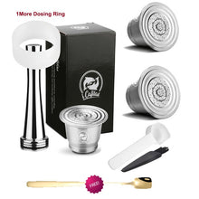 Load image into Gallery viewer, Cafilas Refillable Coffee Capsules Reusable Pods Compatible With Nespresso Inissia capsula nespresso reutilizable