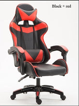 Load image into Gallery viewer, Home reclining Furniture comfortable sedentary designer Black oficina Armchair office PC high gaming computer chair sillas gamer