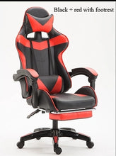 Load image into Gallery viewer, Home reclining Furniture comfortable sedentary designer Black oficina Armchair office PC high gaming computer chair sillas gamer