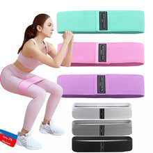 Load image into Gallery viewer, Fitness Resistance Band Buttocks Expansion Fitness Cloth Rubber Band Elastic Expander Suitable For Home Exercise Sport Equipment