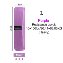 Load image into Gallery viewer, Fitness Resistance Band Buttocks Expansion Fitness Cloth Rubber Band Elastic Expander Suitable For Home Exercise Sport Equipment