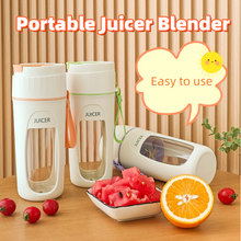 Load image into Gallery viewer, Portable Blender Electric USB Charging Outdoor Automatic Juicer Cup Juice Maker Kitchen Supplies
