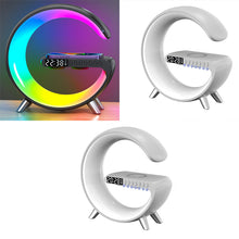 Load image into Gallery viewer, 2023 New Intelligent G Shaped LED Lamp Bluetooth Speake Wireless Charger Atmosphere Lamp App Control For Bedroom Home Decor
