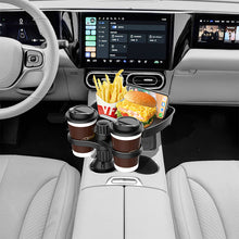 Load image into Gallery viewer, Car organizer Beverage Coffee Burger Mug Position Shelf
