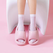 Load image into Gallery viewer, New Bread Shoes Soft Slippers Summer Candy Color Bsthroom Slippers
