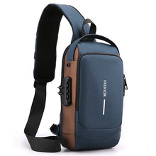 Load image into Gallery viewer, Motorcycle Chest Bag Password Anti-theft Men&#39;s Fashion
