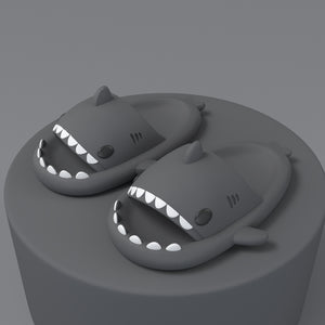 Adult's Slippers Indoor Outdoor Funny Shark Cartoon Slippers