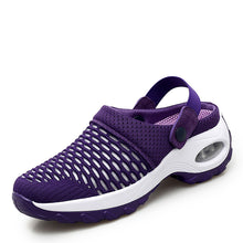 Cargar imagen en el visor de la galería, Mesh Casual Cushion Increased Sandals And Slippers
