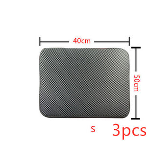Pet Litter Mats EVA Double-layer