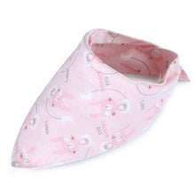 Cargar imagen en el visor de la galería, Cotton triangle towel baby child cartoon saliva towel
