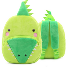 Cargar imagen en el visor de la galería, Children School Backpack Cartoon Rainbow Unicorn Design Soft Plush Material For Toddler Baby Girls Kindergarten Kids School Bags
