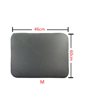 Pet Litter Mats EVA Double-layer