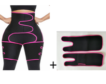 Cargar imagen en el visor de la galería, Sports Belt Waist and Thigh Trimmer - Body 3in1 Fitness Trainer Gifts for Women
